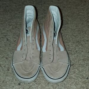 Vans Women's Tan High-Top Sneakers